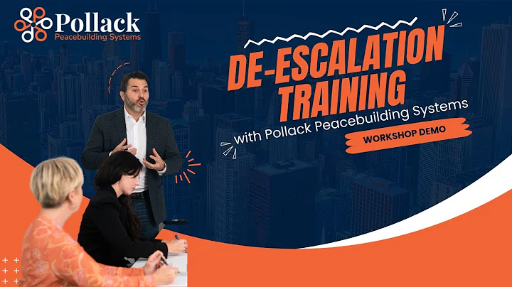 De-escalation Training Workshop Demo | Pollack Peacebuilding