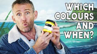 What colours do you actually, really need? In Studio with Mark Waller
