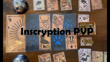 Inscryption in real life! (example game)