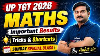 UP TGT Maths Strategy | UP TGT Maths Tricks &amp; Shortcuts | UP TGT Maths Classes By Ankit Sir