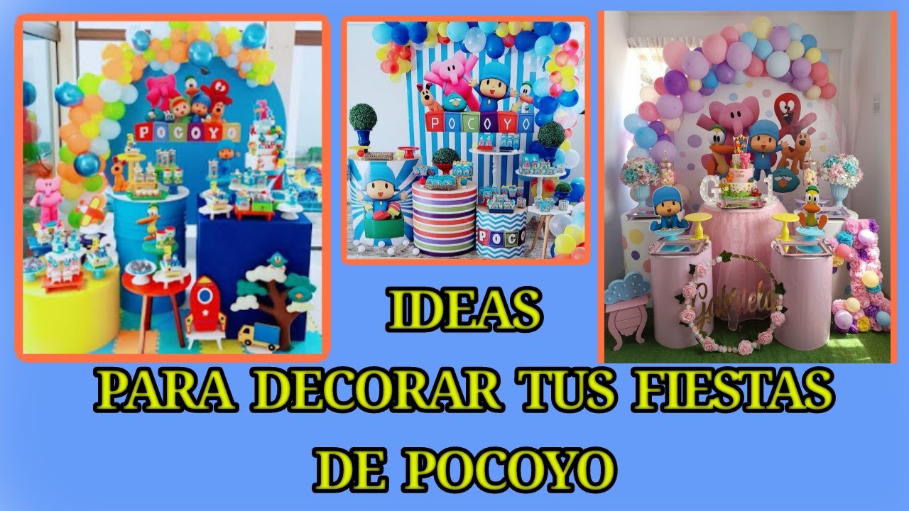 pocoyo decoración cumpleaños infantil ideas birthday party