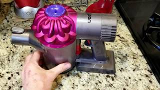 How To REMOVE AND INSTALL A NEW Battery Pack For Your Dyson V6 V7 Battery Powered Vacuum Cleaner