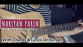 Nariyan Parin Chords and Lyrics on screen tutorial Kuya Daniel Razon