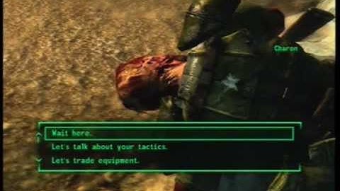 Fallout 3 - Almost Killed Charon