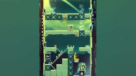 Lemmings. World 4 - Asteroids. Level W 9-5. Walkthrough.