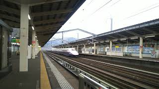 【通過駅シリーズ 第6弾】東北新幹線 やまびこ53号 盛岡行き  E2系  2019.02.09