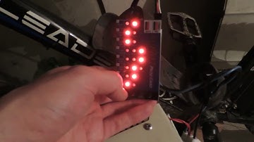 Electric Bike Programming Card