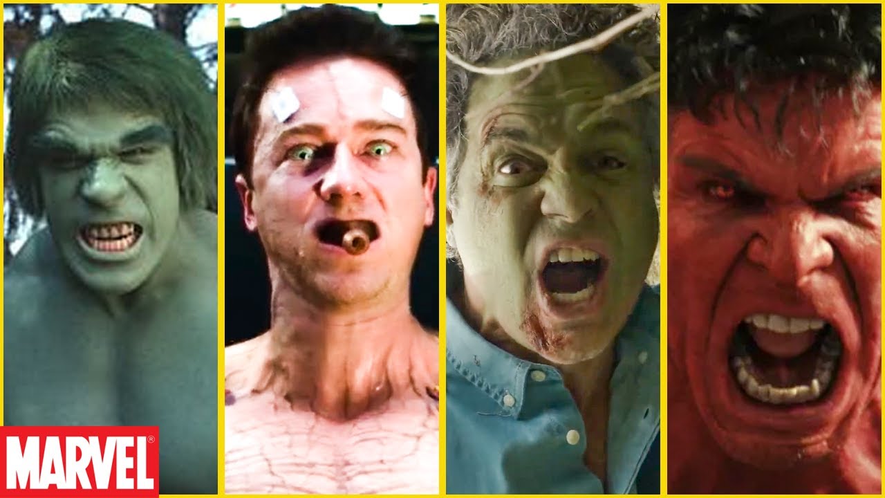 Evolution of Hulk Transformation movies &TV SERIES (1977-2026) - YouTube