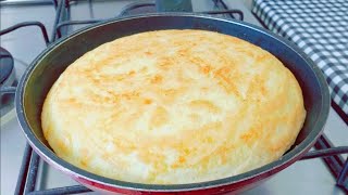 MISTURE MAIZENA COM 1 OVO E NÃO VAI MAIS QUERER PÃO NO CAFÉ DA MANHÃ- Pão de Frigideira Rápido.