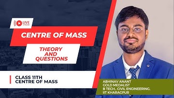 Centre of Mass - Q - A projectile of mass m is fired with a velocity v from point P at an angle 45°.