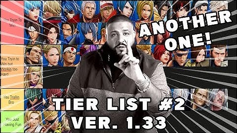 WORLD CHAMPS KOFXV TIER LIST (Ver 1.33)