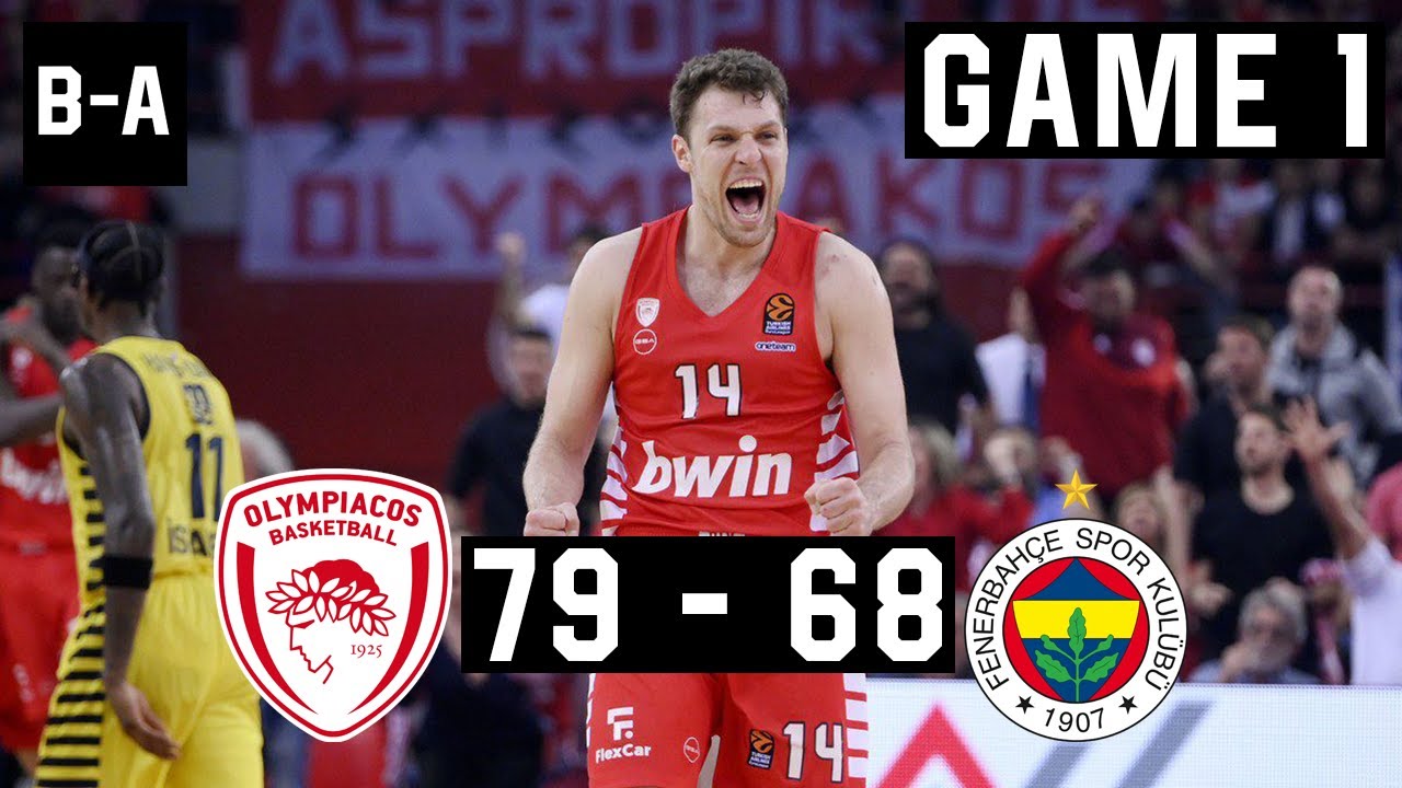 Olympiacos - Fenerbahce 79-68 | Full Highlights | Euroleague Playoffs Game 1 | 28.04.2023