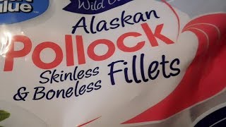 How to Fry Alaskan Pollock Fish Fillets