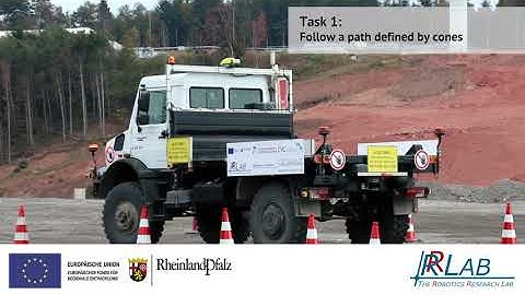 Final Demo: Autonomous Driving of Commercial Vehicles in Off-Road Environments (Unimog U5023)