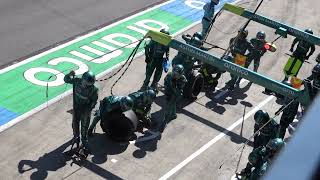 Fernando Alonso Pit Stop - 2025 F1 Austrian GP