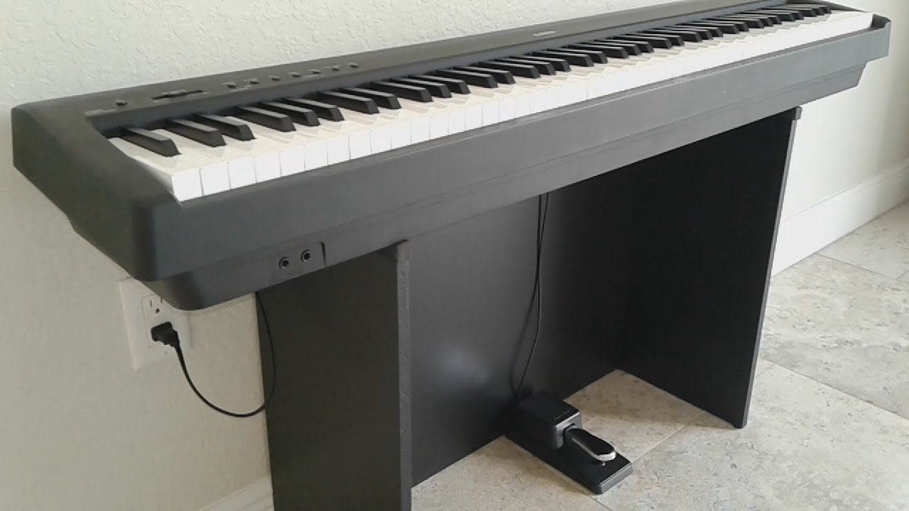 Homemade Stand For Digital Piano Kawai Es100 Youtube