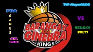 PBA Live Score Ginebra Vs Meralco Semi Finals Game 1 today November 18 2020