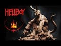 Хеллбой /Hellboy лепка персонажа, скульптура из пластилина