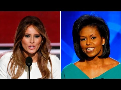 Видео: Мишел Обама говори за жеста си към Мелания