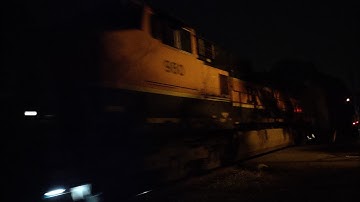 NS 13R with BNSF 980 trailing in Charlottesville Virginia
