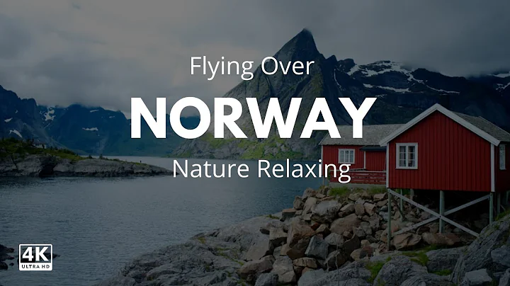 FLYING OVER NORWAY 4K UHD 1HR Ambient Drone Film + Music by Nature Relaxing for Stress Relief