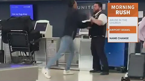 Airline employee fired, former NFL player charged after viral fight at airport