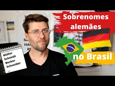 Vídeo: Sobrenomes alemães: significado e origem. Sobrenomes alemães masculinos e femininos