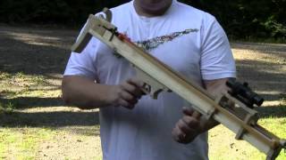 Homemade bullpup crossbow: Accuracy and power for under 20 Euros