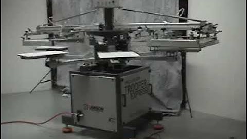 Lawson Trooper Express 2 Color Automatic Screen Printing Press