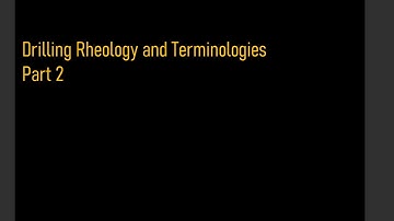 The Ultimate Guide to Drilling Rheology and Hydraulics: Mastering Terminology in 5 Parts-Part 2
