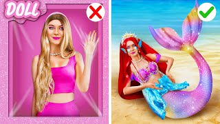 Barbie trở thành một nàng tiên cá trong đời thực! 😳 *KẾT THÚC BẤT NGỜ* La La Xúc Cảm Cuộc Sống