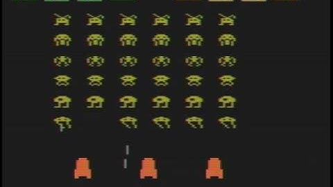 2600 Space Invaders Game 6AA (1485)