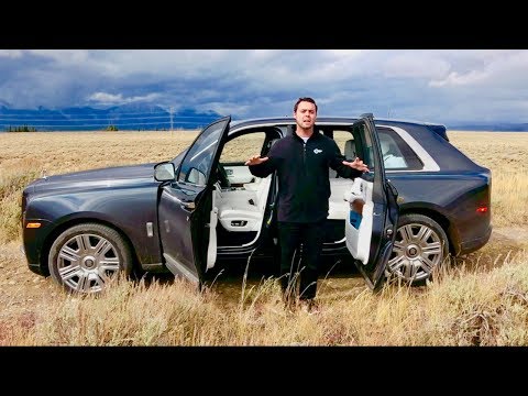 THE $450,000 Rolls Royce Cullinan SUV Is AMAZING