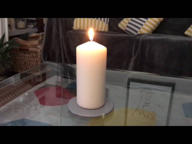 70mm x 150mm Ivory Pillar Candle