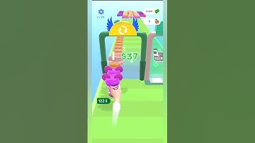 Coffee ☕ Stack game - lvl - 25 #shorts #gamingwithrabia #coffeestack  #gameplay