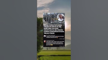 SPBU SWASTA BATAL BELI BBM DARI PERTAMINA!?