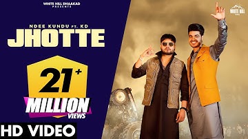 Jhotte (Official Video) Ndee Kundu | KD DESIROCK | MP Sega | Haryanvi Songs | Haryanvi 2022