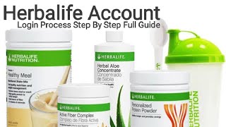 Herbalife Account Login Process/How To Login