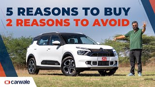 Citroen C3 Aircross Automatic Review | Rs 12.84 Lakh | Performance, Space & Features Tested
