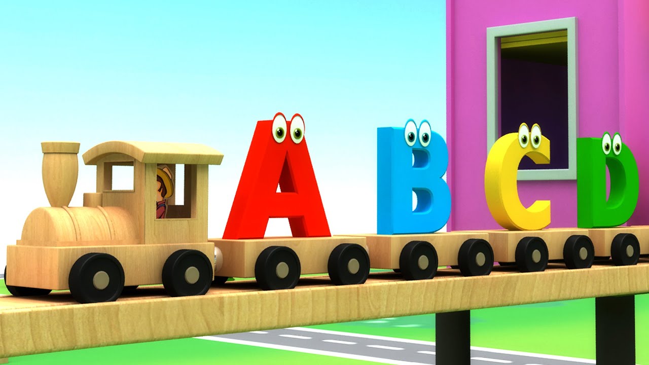 Train Songs For Kids - Letter D Song | Abcd Songs | Abc Nursery Rhyme