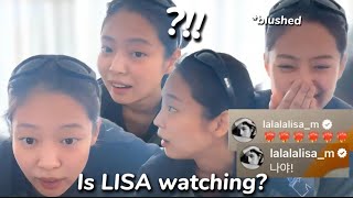 JENNIE, Jenlisa obvious moment during her IG LIVE with ZICO | #Jenlisa