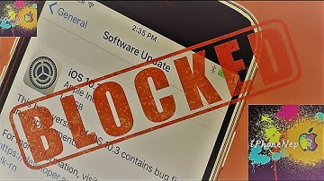 How To Disable iOS Software Update Alerts On iOS 11,10.3.3,10 | iPhone, iPad, iPod Touch