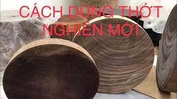 Cách dùng và bảo quản thớt gỗ nghiến khi mới mua về - Nhà Bếp Pvb - Hotline: 08989.03.789