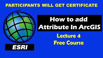How to add attribute table in GIS | Tech Out