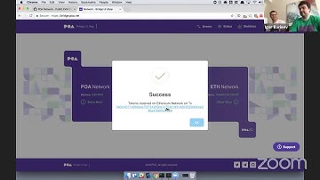 LIVE: Demonstrating POA Network Bridge - 1,200,000 Tokens!!! Feat. Igor Barinov (@barinov)