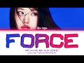 IVE 아이브 Force ANYUJIN Solo Color Coded Lyrics Sub Indo