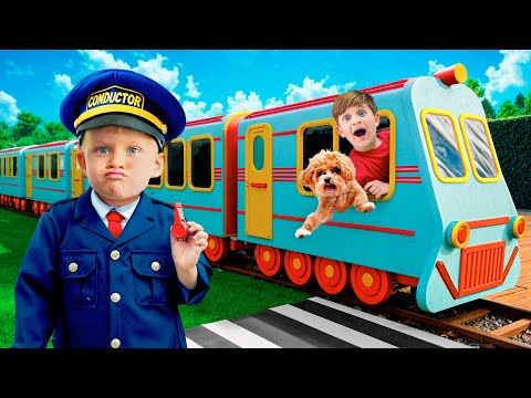 Правила безопасности в Поезде и на железной дороге 🚆 Для детей