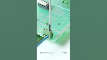 Discover the innovation with our Modular PCB Terminal Block and Screwless DIN Rail Mounting Bracket!