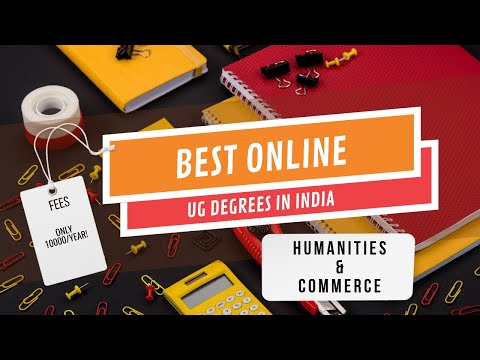 10 Online Undergraduate Courses In India | UGC Recognized | B.Com BBA BA U0026 Mass Communication