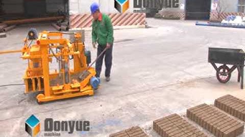 Moving block making machine qt40 3a